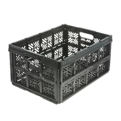Imagen de keeeper Caja de almacenamiento plegable, colección Ida, 48x35x23 , Negro