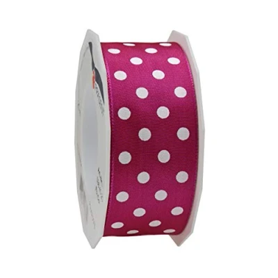 Imagen de Präsent Lazo, Magenta/White, 40 mm 20 m