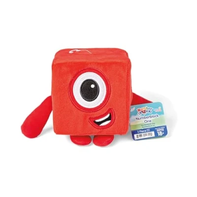 Imagen de Learning Resources Muñeco de peluche del Numberblock Uno, para niñas y niños, 1 a 3 años, 18+ meses