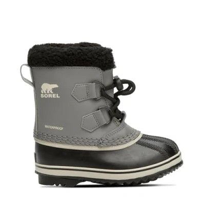 Imagen de Sorel Yoot Pac TP Boot WP, Botas de Nieve Impermeables, Quarry/Black Toddler Collection 2024, 26 EU