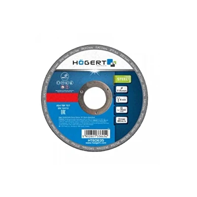 Imagen de Hogert Technik HT6D635 Rueda abrasiva, amoladora angular 115 13300 22.23