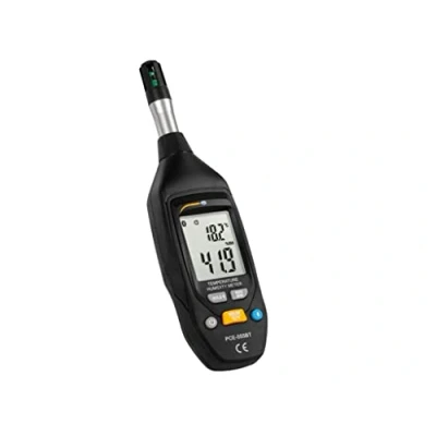 Imagen de Medidor de humedad con Bluetooth PCE 555BT / Pantalla LCD/Pila alcalina/Desconexión automática/Rosca para montaje en trípode/Rango hasta 60 C/Temperatura y ambiental