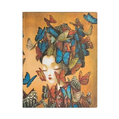 Imagen de Madame Butterfly Ultra Unlined Softcover Flexi Journal (Esprit de Lacombe)