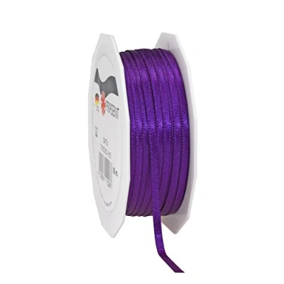 Imagen de Präsent Morada, 55 Yardas para Envolver, 0.12 Pulgadas de Ancho, Decorar y Manualidades, Cinta Decorativa Regalos, Cada ocasión, Poliéster, Azul Real, 3mm 50m, 50