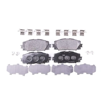 Imagen de HELLA 8DB 355 016 191 Juego de pastillas freno no preparado para indicador desgaste con accesorios TOYOTA: Yaris II Hatchback
