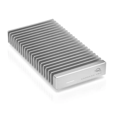 Imagen de OWC Express 1M2 NVMe Thunderbolt (USB C) SSD USB4 Ultra Fast External Drive con carcasa de disipador calor aluminio (solo caja)