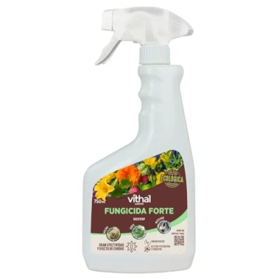Imagen de VITHAL Fungicida Forte LU 750 ml Plantas Preventivo, Curativo, Amplio Espectro Contra Enfermedades Fúngicas, Uso Ecológico, Efecto De Choque y Gran Persistencia