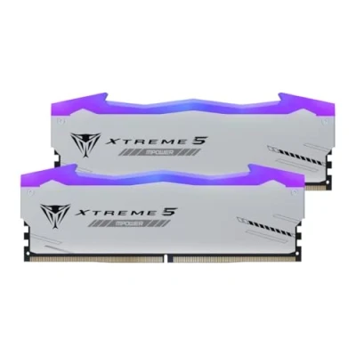 Imagen de Patriot Viper Xtreme 5 MPOWER DDR5 RGB RAM 32GB (2X16GB) 6000MT/s CL30 UDIMM Desktop Gaming Memory Kit PVXR532G60C30KM