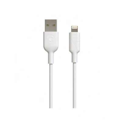 Imagen de Cable USB a lightning Muvit MCUSC0002, USB, Lightning, Para Apple, 3m, Blanco
