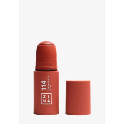 Imagen de 3INA MAKEUP The No Rules Stick 114 Colorete en Crema Marrón con Ácido Hialurónico Barra 3 1 Mejillas Labios y Ojos Acabado Natural Vegan Cruelty Free