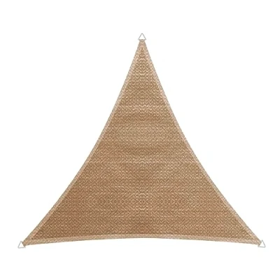 Imagen de Windhager Capri 10751 Toldo Triángulo 4 x m (Igual) Protección Solar para jardín y Patio UV cañas Resistentes a la Intemperie, Caña