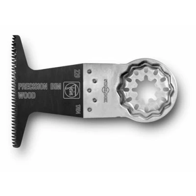 Imagen de FEIN E Cut precisión P HCS, Set 5 hojas de sierra, 65x50 mm, Alojamiento Starlock Plus, Dentado Japan doble hilera para todos los materiales derivados la madera, placa cartón yeso y plásticos