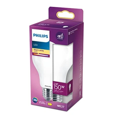 Imagen de Philips E27 Bombilla LED 17,5 W blanco cálido mate