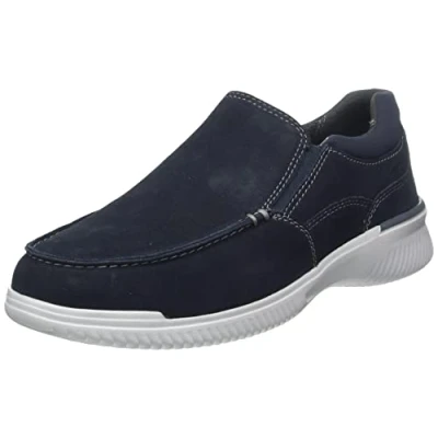 Imagen de Clarks Donaway Free, Mocasín Hombre, Navy Waxy, 47 EU