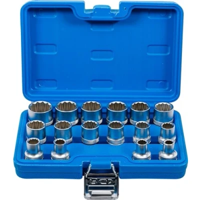 Imagen de BGS 2226 Juego de llaves vaso 12 caras entrada 12,5 mm (1/2&quot;) 8 24 16 piezas