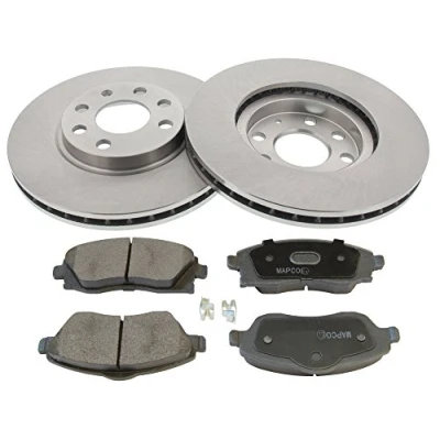 Imagen de MAPCO 47673 Kit de discos y pastillas freno Eje delantero ventilado OPEL: Combo C Tour, Meriva A