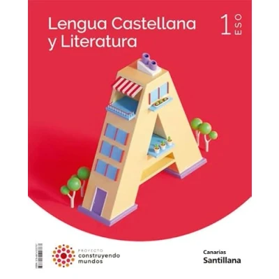 Imagen de Lengua Y Literatura 1º Eso Construyendo Mundos Canar Ed 2022