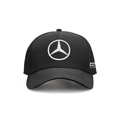 Imagen de Mercedes AMG Petronas Formula One Team Colección Oficial de artículos Fórmula 1 Gorra del Equipo George Russell 2022 Negro Tamaño: Talla única