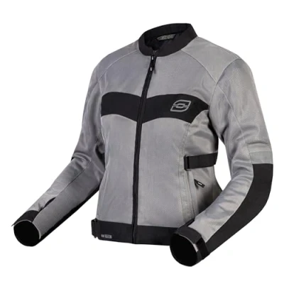 Imagen de OZONE Moto Dart Lady Chaqueta de Mujer Textil Protectores Codos y Hombros Paneles Ventilación Malla Elementos Reflectantes