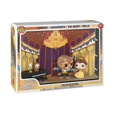 Imagen de Funko Pop! Moments Deluxe: Disney Beauty and The Beast Tale As Old Time la Bella y Bestia Figura de Vinilo Coleccionable Idea Regalo Mercancia Oficial Movies Fans