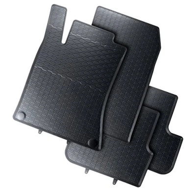 Imagen de GEYER &amp; HOSAJA Alfombrillas de goma para coche 852/4C compatible con Mercedes CLA C117 (2013 2019), GLA X156 Clase A W176 (2012 2018) y B W246 (2011