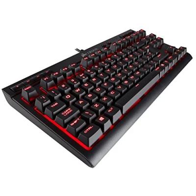 Imagen de Corsair K63, Teclado Alámbrico, Estándar, USB, Interruptor mecánico, QWERTY, Negro