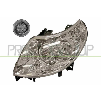 Imagen de PRASCO FT9304924 Faros izquierda H7, H1/H7, H1 con servomotor para reg. alcance luces FIAT: Ducato III Furgón