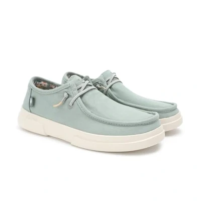 Imagen de WALK IN Pitas Dafne Mocasines de Mujer Náuticos Casual Zapatillas Verano Zapatos Casuales y Cómodos Calzado Verde Aguamarina 37