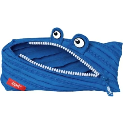 Imagen de ZIPIT Monstruo Estuche para niños lápices la Escuela Escolar niñas y (Blanco Transparente)