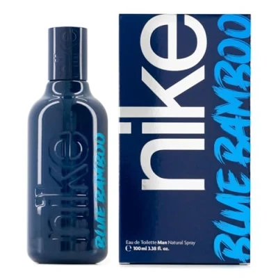 Imagen de NIKE Blue Bamboo, Colonia Hombre, 100 ml, Perfume Formato Spray, Eau de Toilette Natural y Masculina, Aroma Aromático Marino Amaderado, Fragancia Fresca Larga Duración