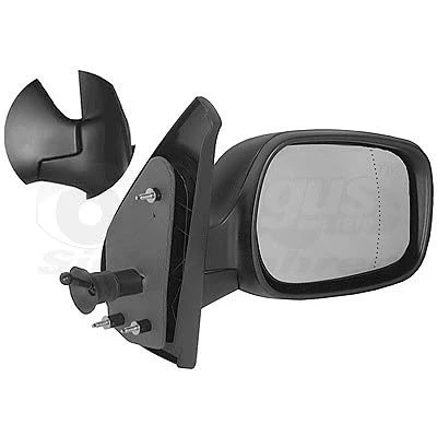 Imagen de espejo retrovisor Van Wezel 4310814 derecha completo, asférico, ajustable desde interior, Ajuste por varillas RENAULT: Kangoo I norauto, oscaro