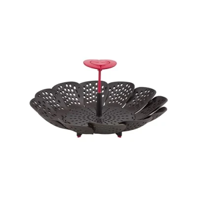 Imagen de Tefal Inserto de Cocina Ingenio K20716 Cocción al Vapor Suave Verduras Gran Capacidad Plástico Negro, 26 x 15,2 9,3 cm