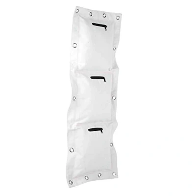 Imagen de Akozon Wing Chun Training Ring Punch Pad de Pared Saco Arena vacío sacador Lona Target con Cremallera para el Boxeo Muay Thai Sanda(Triple Bag)