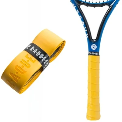 Imagen de Raquex Enhance Grip para Raqueta: Pádel, Tenis, Bádminton y Squash. Pegajoso, Duradero, Absorbente. 14 Colores. Autoadhesiva Raqueta