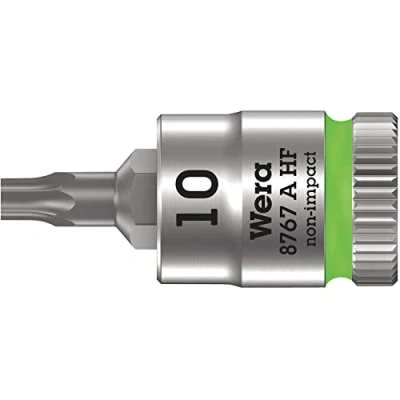 Imagen de WERA 05003362001 8767 A HF TORX 10 x 28 mm Vaso de punta Zyklop con función retención 1/4&quot;