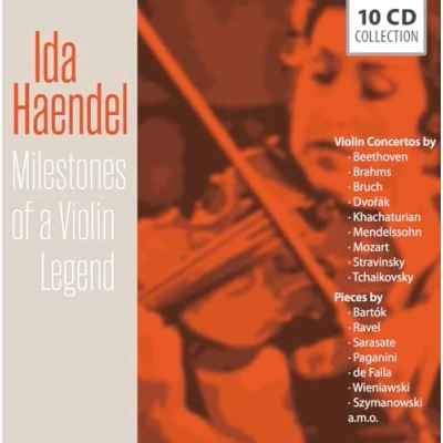 Imagen de Milestones Of A Violin Legend 10 Cds Ida Haendel