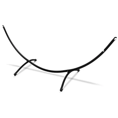 Imagen de AMANKA Hamaca de 300 x 100 cm, para Exteriores, hasta 120 kg, Resistente a la Intemperie, Metal, Columpios, hamacas