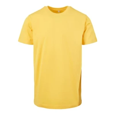 Imagen de Build Your Brand T Shirt Round Neck Camiseta, Hombre, taxi yellow, XL