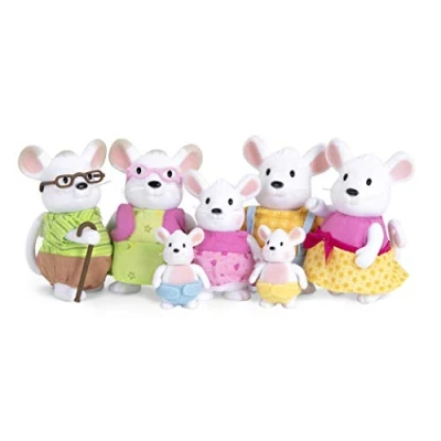 Imagen de Li&#039;L Woodzeez Mouse Family Set W/ Grandparents