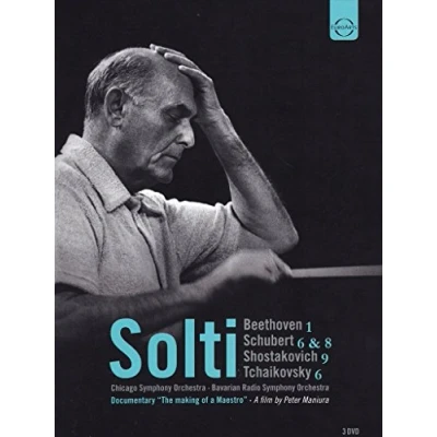 Imagen de Sir Georg Solti Beethoven/Schubert/Shostakovich/Tchaikovsky [Italia] [DVD]
