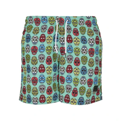 Imagen de Urban Classics Pattern Bañador, Hombre, Talla: Small, Calavera aop