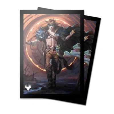Imagen de Ultra PRO Magic: The Gathering Outlaws of Thunder Junction 100 unidades ChromaFuion fundas para tarjetas de tamaño estándar Ft. Oko, protege y almacena tus juego, MTG,