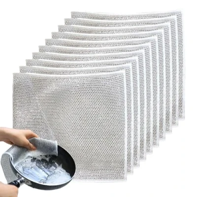 Imagen de Tedious Paños de Alambre Multiusos 5/10/20 Trapos Cocina para Lavar Platos Paño Limpieza Reutilizable Aparatos