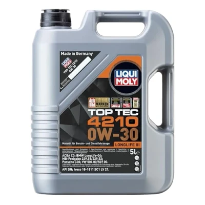 Imagen de LIQUI MOLY Top Tec 4210 0W 30, 5 L, Aceites de motor, SKU: 21605
