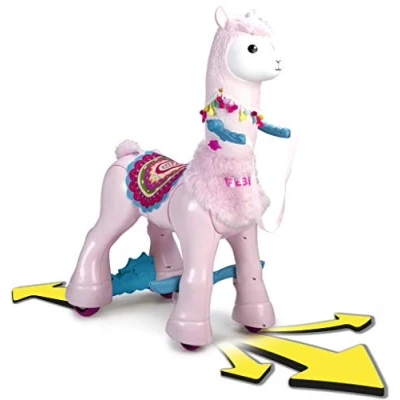 Imagen de FEBER My Lovely Llama Mascota eléctrónica de Juguete, para niños y niñas 3 a 6 años (Famosa 800012442)