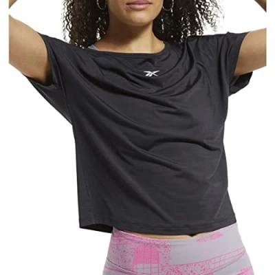 Imagen de Reebok TS AC Style tee Camiseta, Mujer, Negro, L