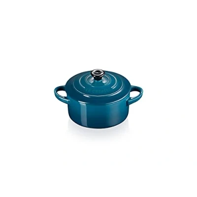 Imagen de Le Creuset Serving Pan / Mini Casserole Signature Deep Teal ø 10 cm 250 ml