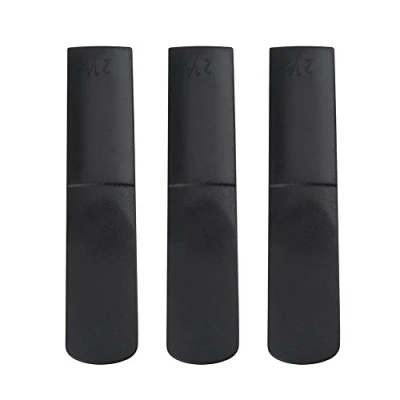 Imagen de Bnineteenteam 3pcs Saxo Alto Saxofón cañas Resina Caña 2.5 Reed Accesorio Negro para Principiante Estudiante Tenor