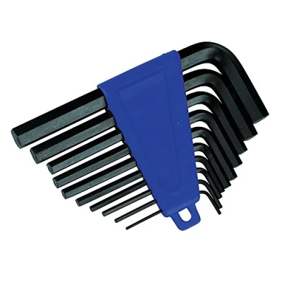 Imagen de Silverline Tools HK19 Llaves hexagonales imperiales, 10 pzas (1/16&quot; 3/8&quot;)