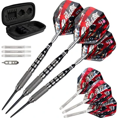 Imagen de Viper Blitz 95% Dardos de Punta Acero tungsteno con Almacenamiento/Estuche Viaje